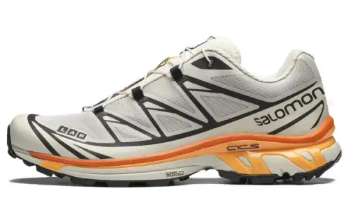 SALOMON XT 6 Series 'Beige Vibrant Orange'