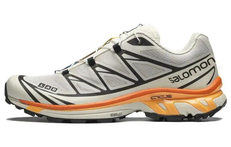 SALOMON XT 6 Series 'Beige Vibrant Orange'