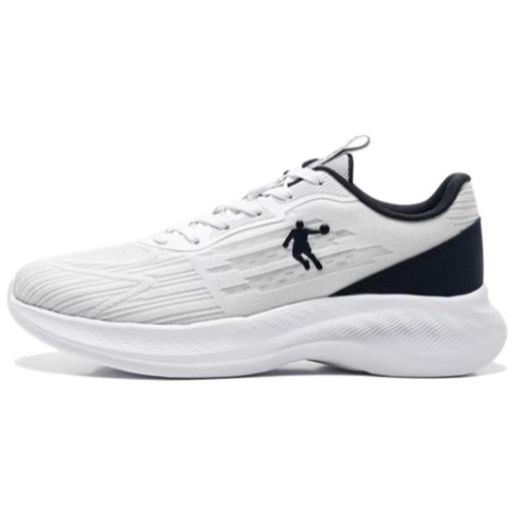 QIAODAN Cushioning, Wear Resistant Low top Running Shoes Men’s Light Gray