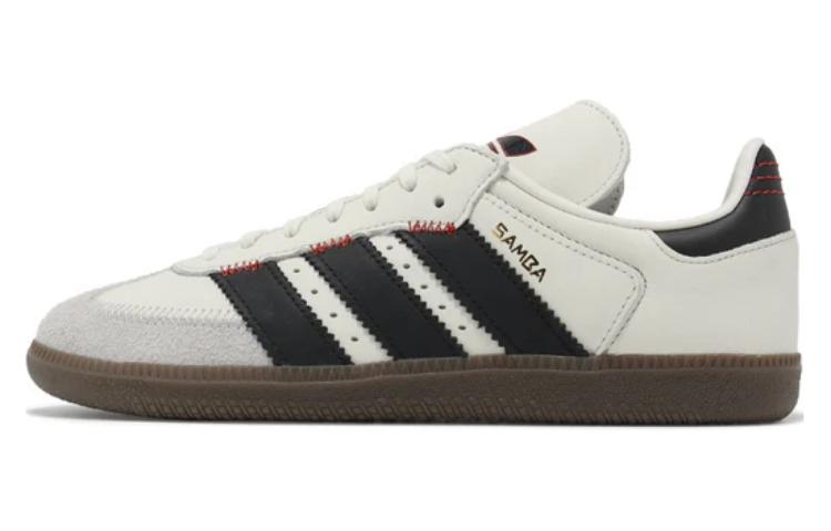 Кеды adidas originals SAMBA OG (бежево-черные)
