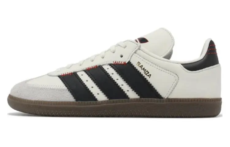 Adidas Samba OG Grey Black Gold Metallic Gum