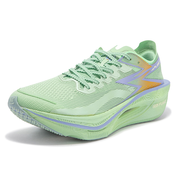 361° Flame 3 Slip Resistant, Abrasion Resistant, Breathable Low top Full Length Carbon Plate Marathon Training Race