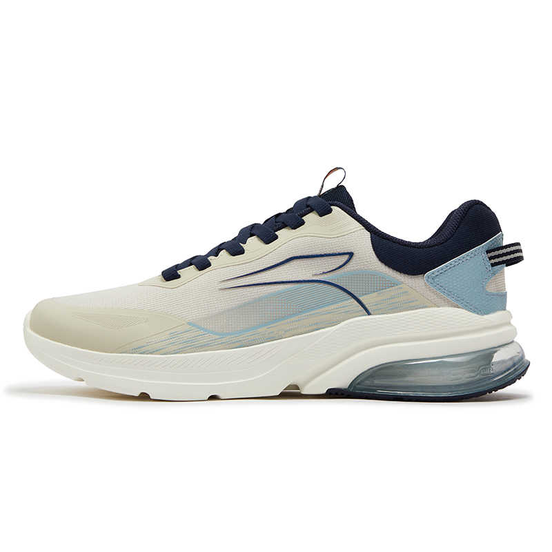 361° Non slip Lightweight Low top Casual Running Shoes Men’s Yellow White Blue