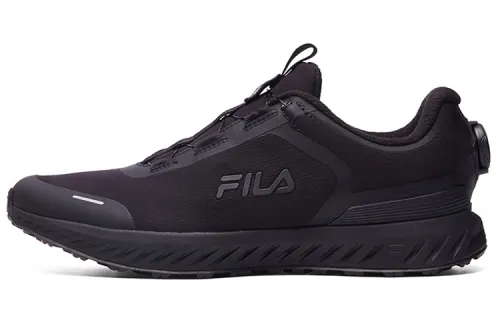 FILA Fence Running Shoes Men's Low Top Black