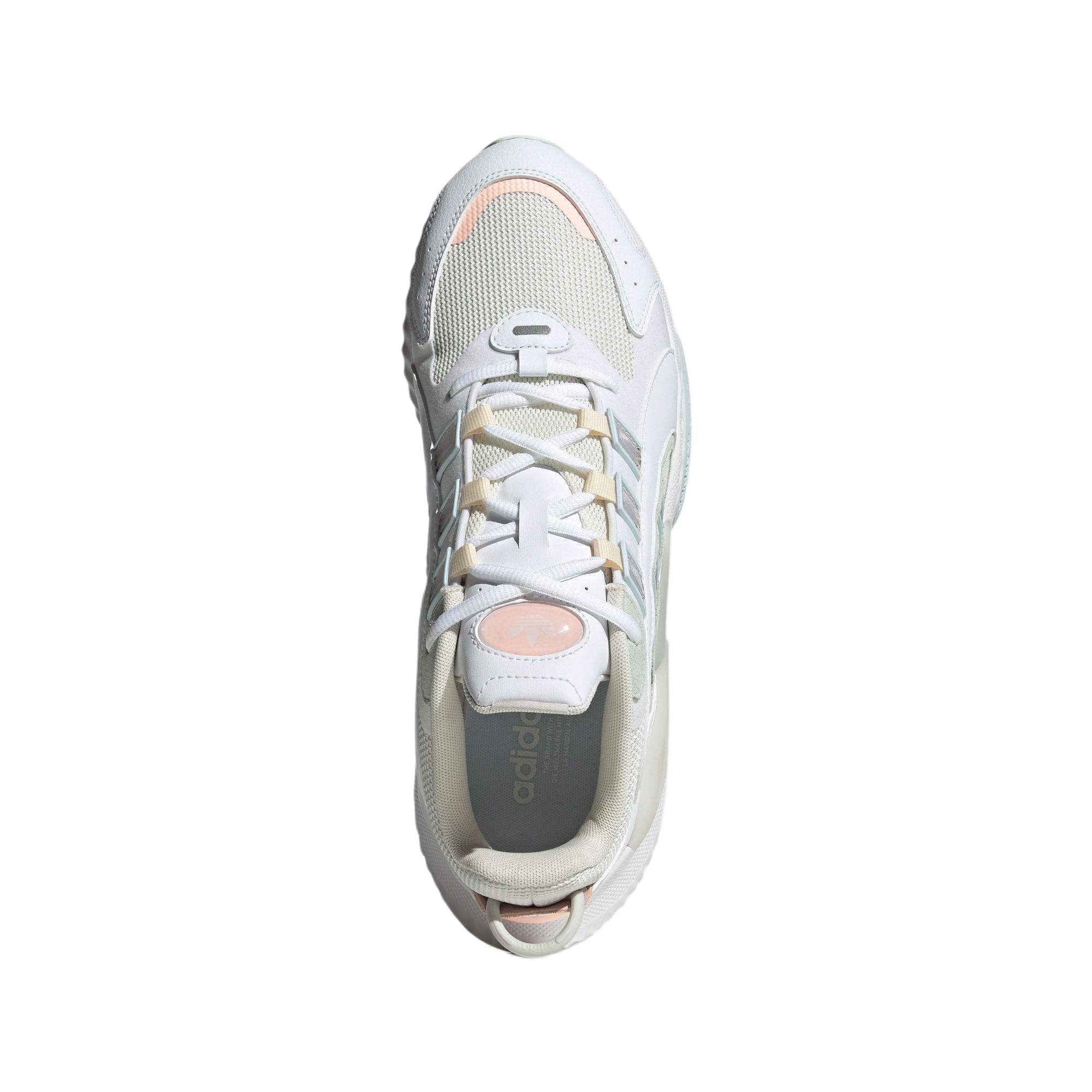 Adidas Originals Non slip Lightweight Mid top Casual Running Shoes Unisex Light Beige
