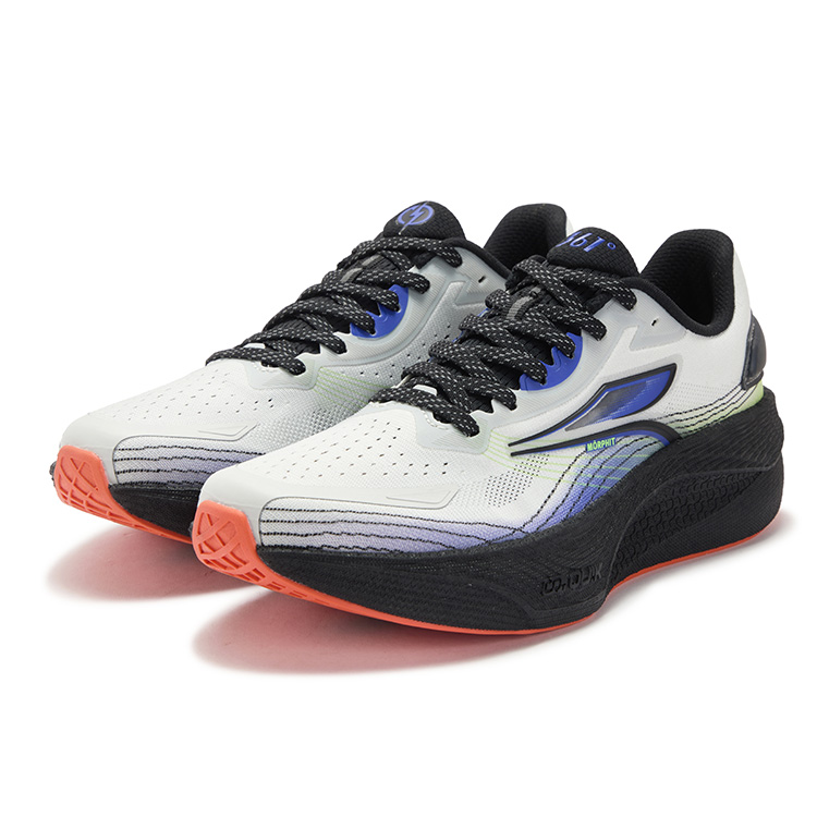 361° Abrasion Resistant Breathable Rebound Low top Casual Running Shoes Men’s Photon Gray Black