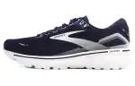Brooks Ghost 15 Lightweight Cushioning Abrasion Resistant Breathable Low top Running Shoes Women's Dark Blue
