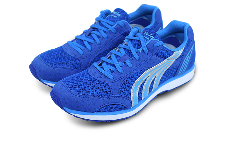DO WIN Comfortable Abrasion Resistant Breathable Low top Running Shoes Unisex Blue