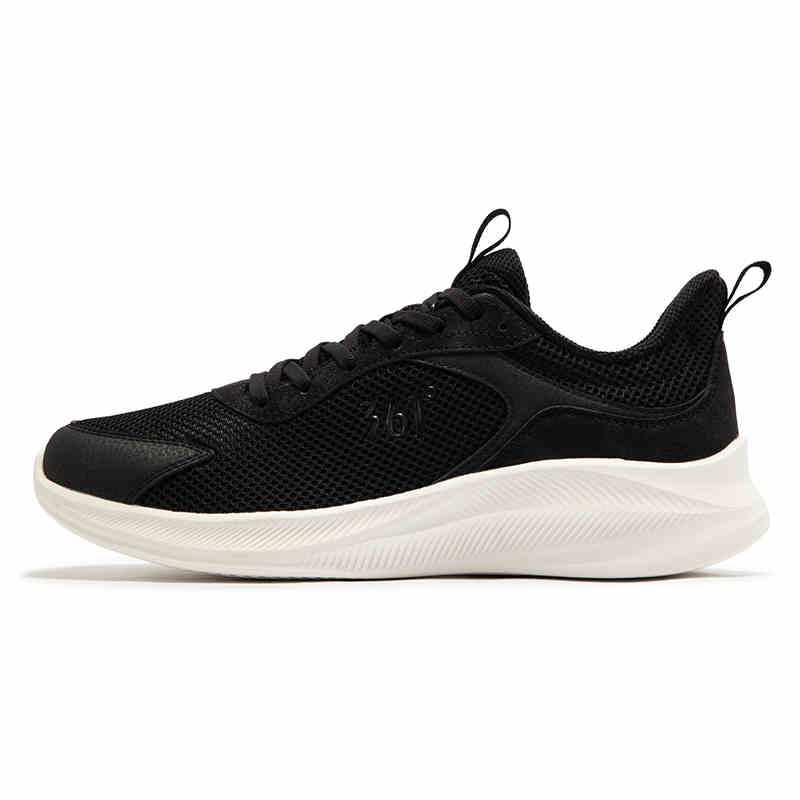 361° Breathable Lightweight Rebound Breathable Lightweight Rebound Low top Casual Running Shoes Men’s Black White