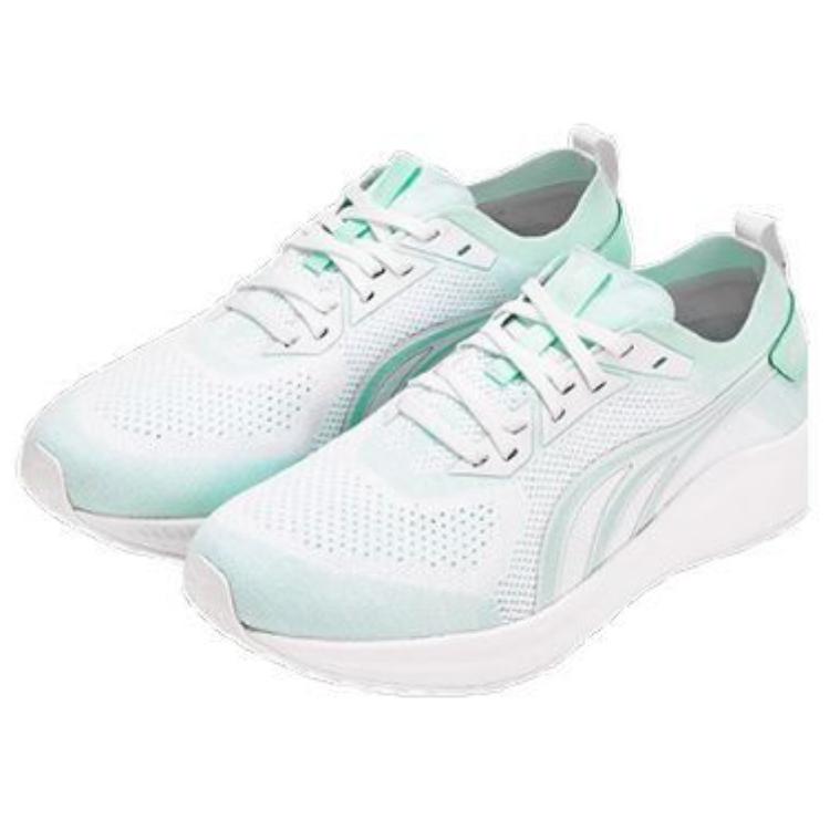 DO WIN Cushioning Slip Resistant Cushioning Slip Resistant Low top Running Shoes Unisex White Mint Green