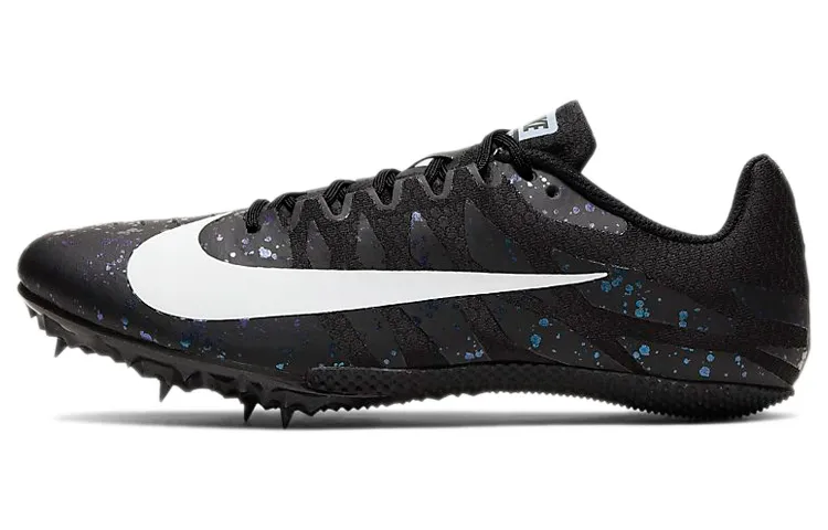 Nike Air Zoom Rival S 9 Spikes 'Black Indigo Fog Speckled'