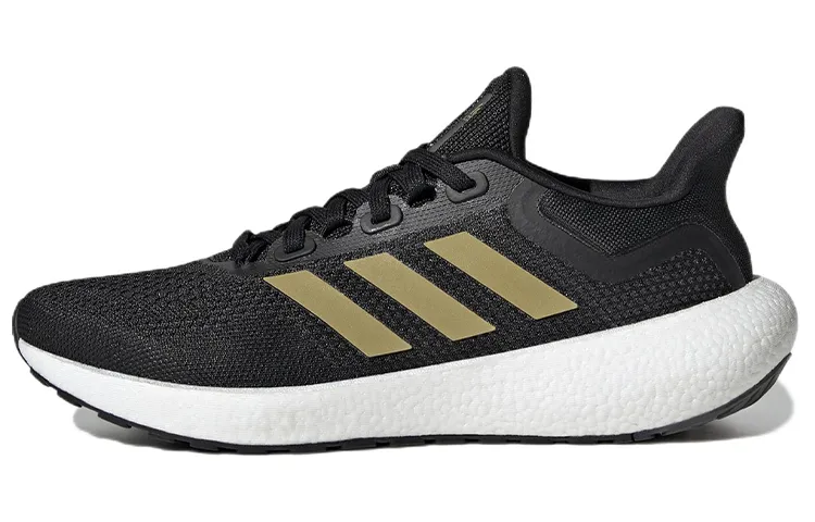 Adidas Wmns PureBoost 22 'Black Gold Metallic' Women's