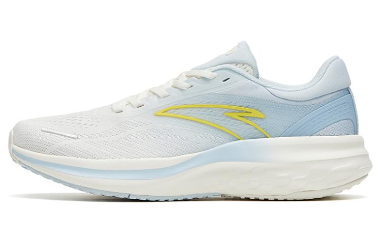 Anta LingFeng Versatile Fabric Cushioning Slip Resistant Abrasion Resistant Low top Running Shoes Women’s White Blue