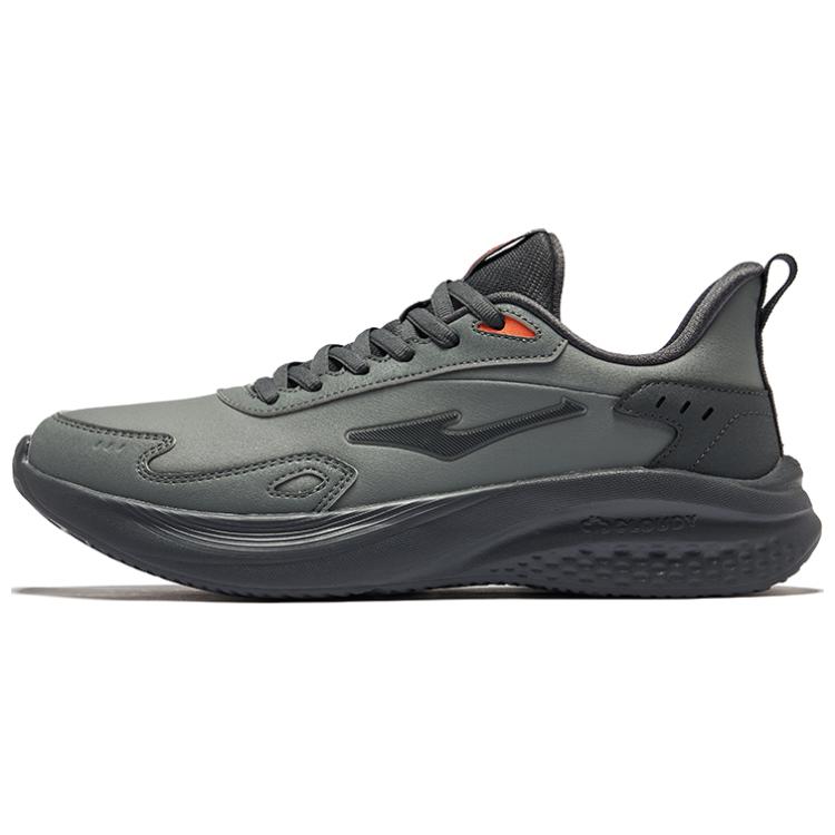 Erke Treat Yourself Cushioning Slip Resistant Low top Running Shoes Men’s Steel Gray Carbon Gray