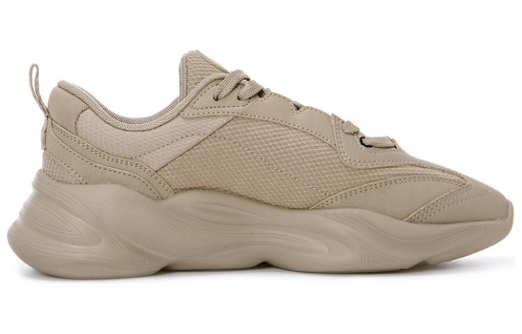 Erke Lightweight Low top Running Shoes Women’s Mist Gray Brown