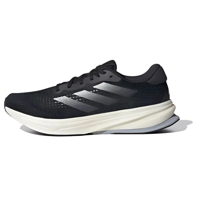 Adidas Supernova Breathable Low top Running Shoes Men's Black White