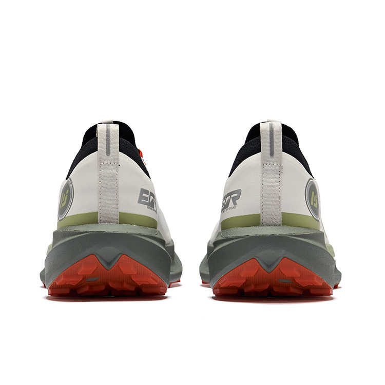 Erke Mugen PRO Running Shoes Men’s Low Top Gray Black Green