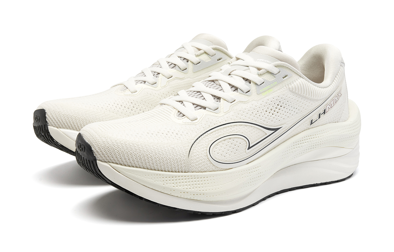 QIAODAN Steering MAX Cushioning Slip Resistant Abrasion Resistant Support Low top Casual Training Long Distance Running