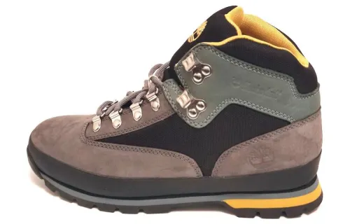 Timberland Euro Hiker Cushioning, Wear Resistant Mid top Outdoor Shoes Men's Brown