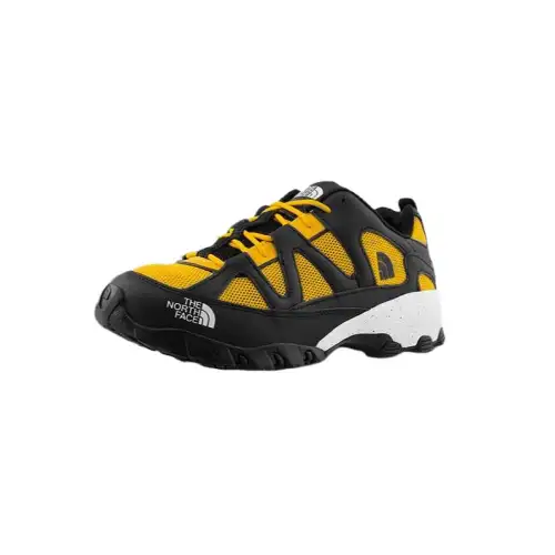 THE NORTH FACE Slip Resistant Abrasion Resistant Low top Outdoor Shoes Men's Yellow