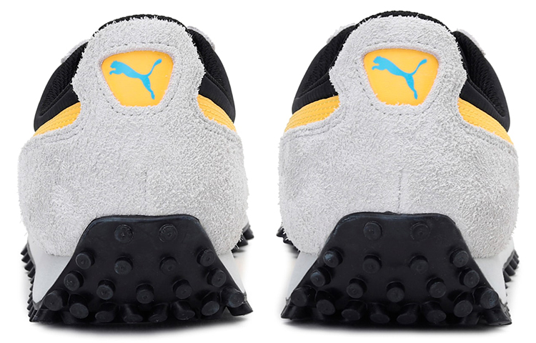 Кроссовки PUMA Fast Rider Fury (черно-желтые) — фото 4