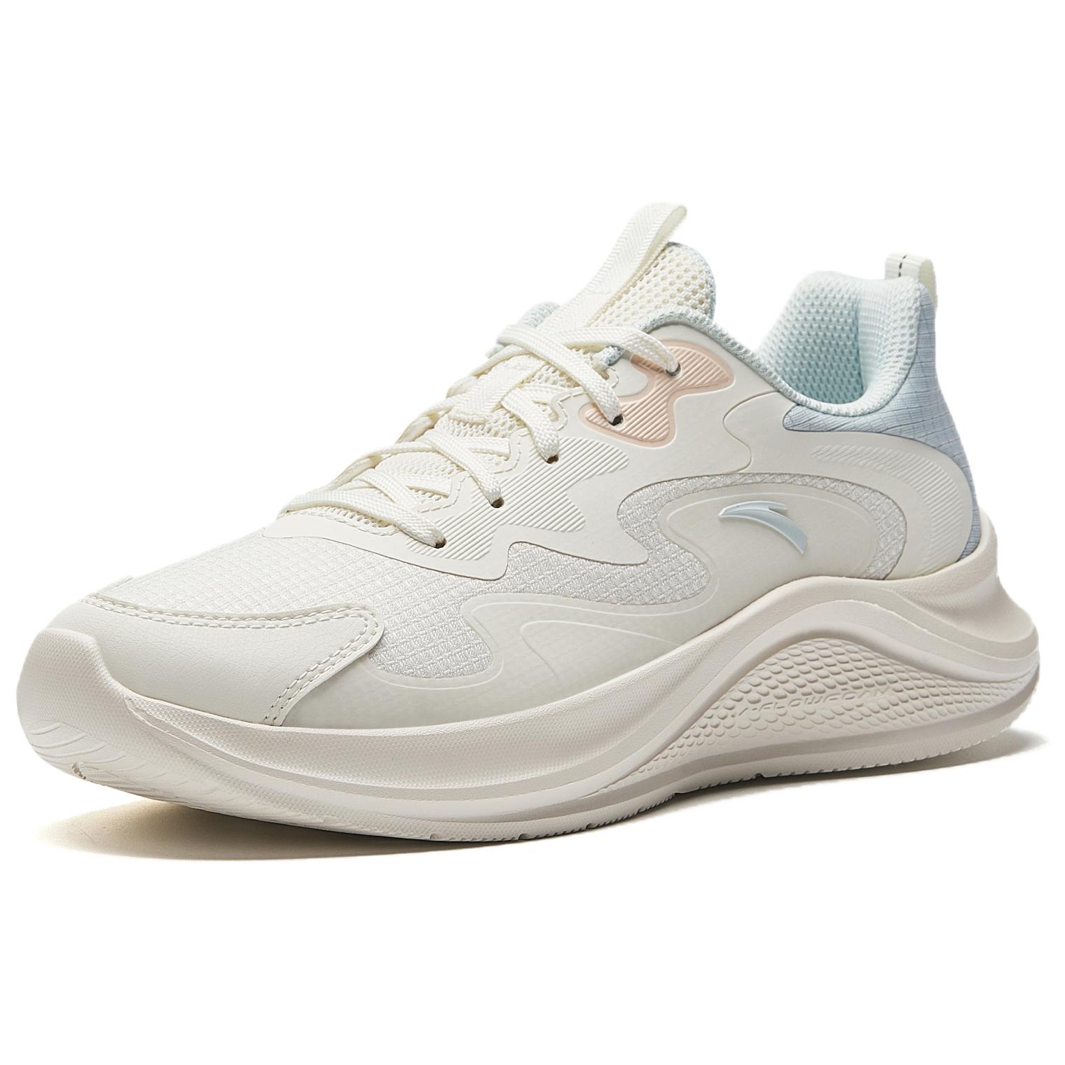 Anta Low top Casual Running Shoes Women’s White Blue Pink