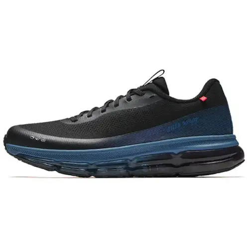 Anta Slip Resistant Abrasion Resistant Low top A JELLY Casual Running Shoes Men's Black Blue