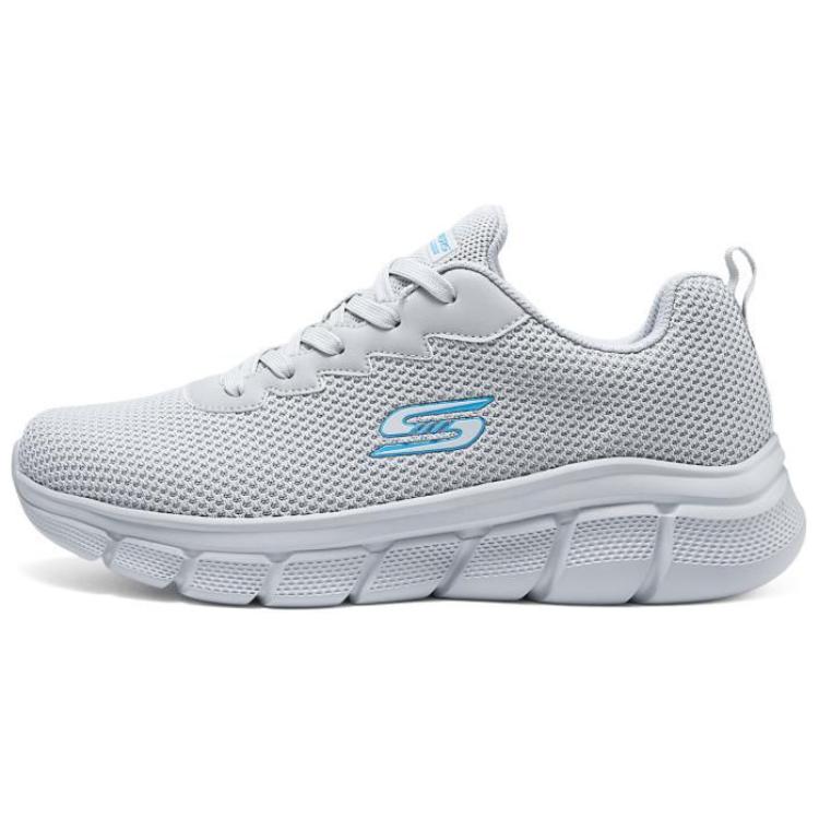 Skechers Lace Up Cushioning Breathable Low top Running Shoes Men’s White