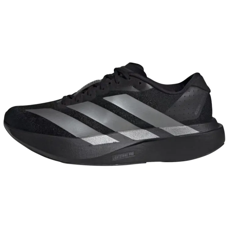 Adidas Adizero Evo SL Fabric Height-Increasing Low-top Marathon Training Race Running Shoes Women's Black