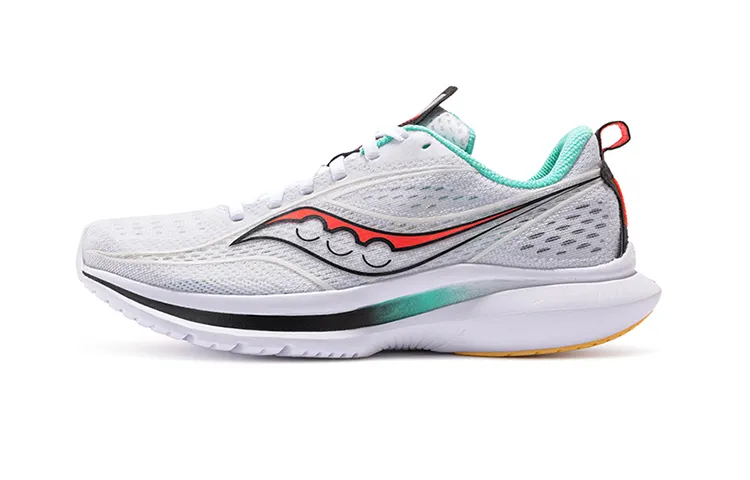 Saucony Kinvara 13 Elite 13 Low top Running Shoes Women's White Black