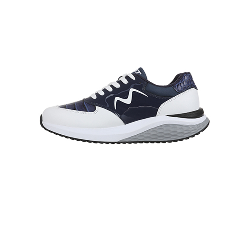 MBT Curved Platform Thick Sole MAFI Low top Running Shoes Men’s Blue
