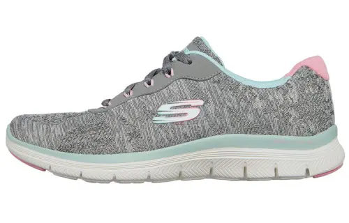 Skechers Flex Appeal 4.0 Fresh Move Low top Running Shoes Women's Gray Pink