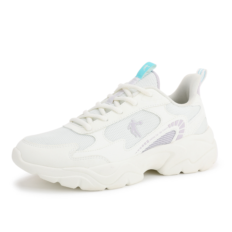 QIAODAN Low top Running Shoes Women’s White Purple
