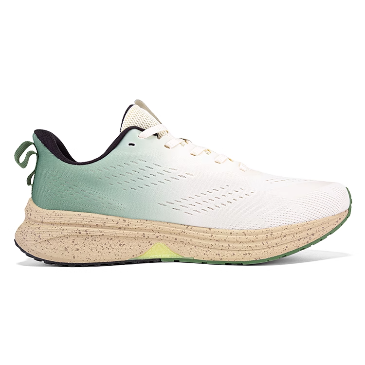 361° Slip Resistant Abrasion Resistant Low top Running Shoes Men’s White Green