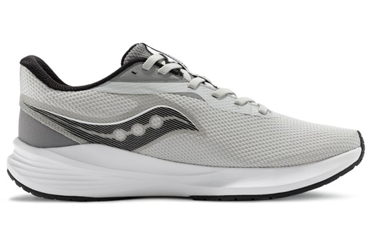 Saucony STRIKER Assault 2 Running Shoes Men’s Low Top Gray/Black/White