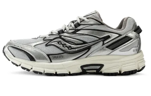 Saucony Cohesion 2K Synthetic Leather Cushioning Abrasion Resistant Breathable Support Low top Casual Running Shoes