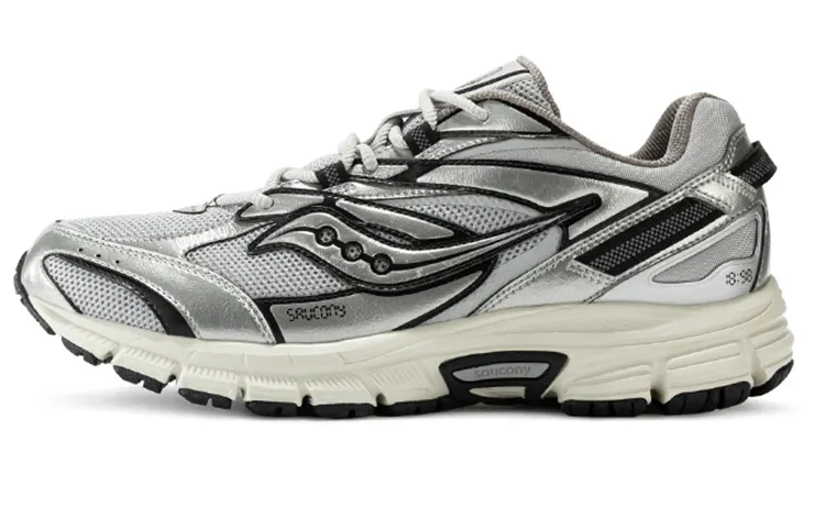 Saucony Cohesion 2K Synthetic Leather Cushioning Abrasion Resistant Breathable Support Low top Casual Running Shoes