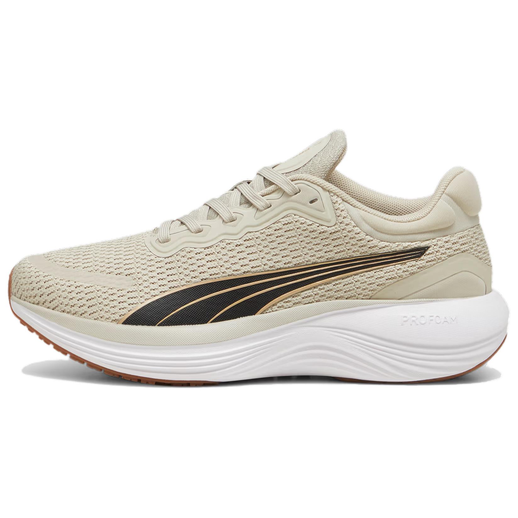 PUMA SCEND PRO Abrasion Resistant Low top Running Shoes Men’s Ecru