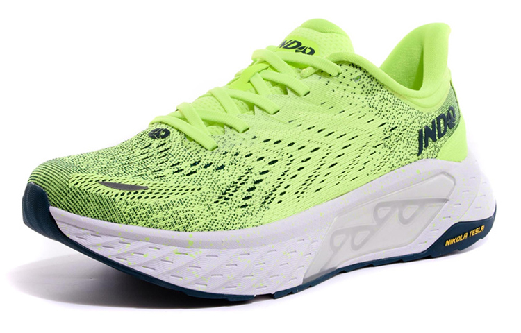 JNDO Slip Resistant Cushioning Abrasion Resistant Low top Running Shoes Unisex Seaweed Green