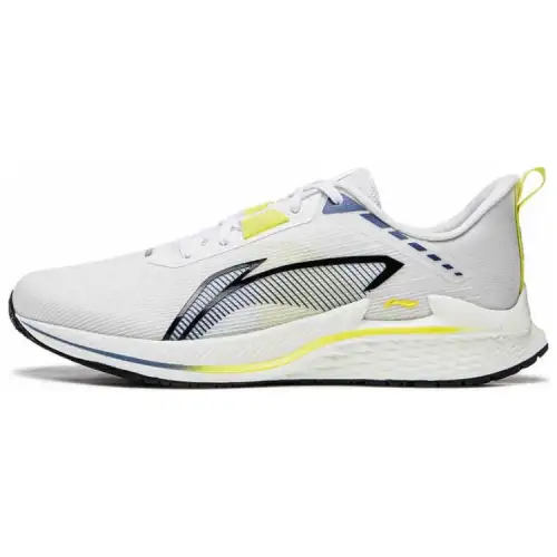 Li Ning Slip Resistant Abrasion Resistant Slip Resistant Abrasion Resistant Low top Running Shoes Men's Gray Yellow