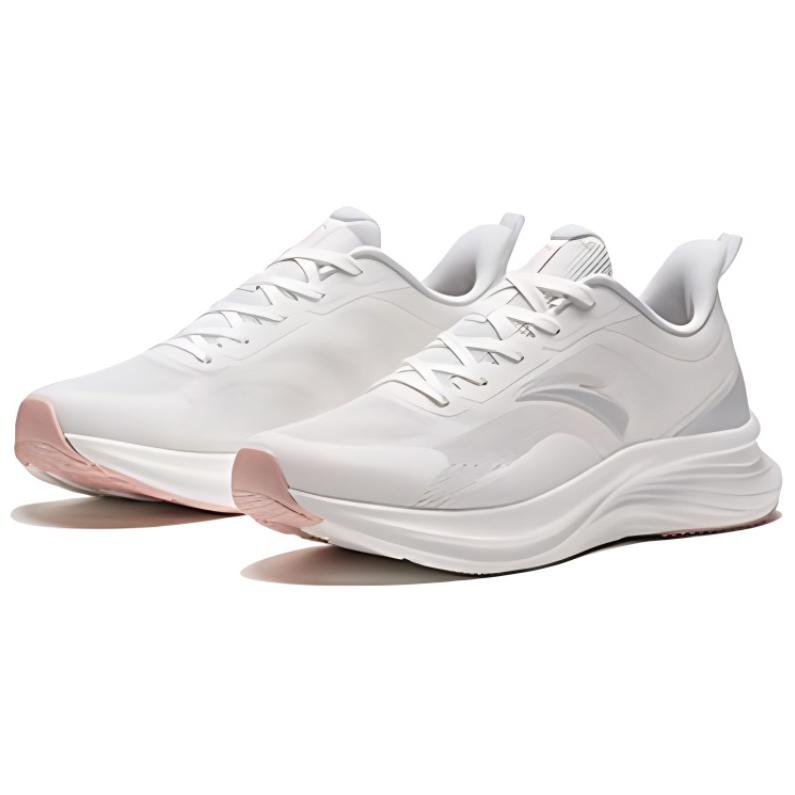 Anta Cushioning Slip Resistant Low top Running Shoes Women’s White Gray