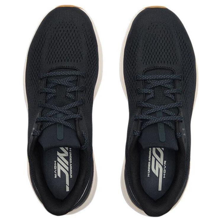 Under Armour Abrasion Resistant Breathable Lightweight Rebound Low top Sprint Running Shoes Men’s Black White