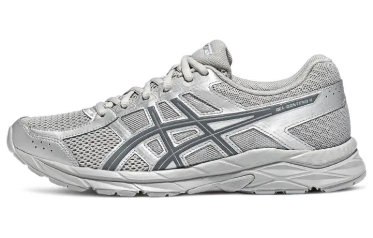 ASICS Gel Contend 4 Textile, Synthetic Leather Abrasion Resistant Rebound Breathable Low top