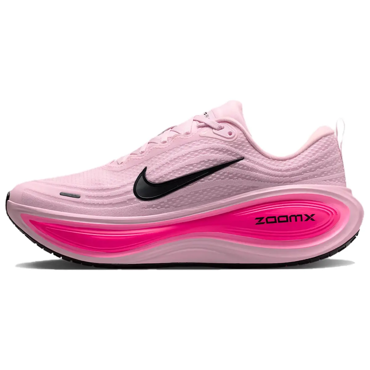 Nike Vomero Plus Abrasion Resistant Breathable Low top Running Shoes Men's Pink Black