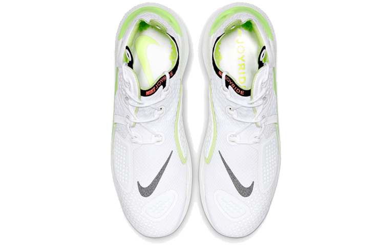 Кроссовки Nike Joyride NSW (бело-зеленые) — Белый / зелёный — фото 4