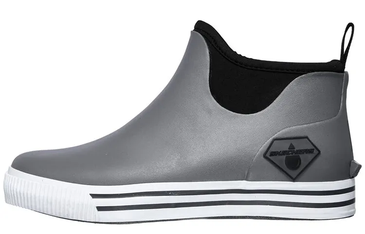 Skechers Work Ankle Boots Men's Gray