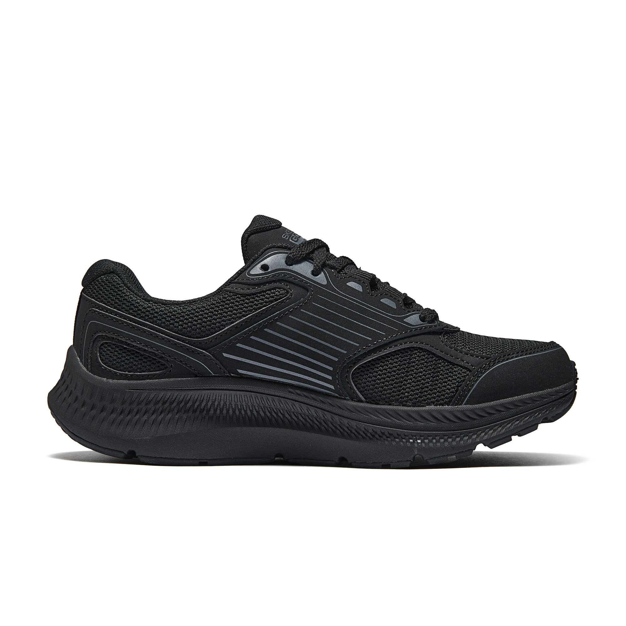 Skechers Cushioning, Wear Resistant Low top Running Shoes Women’s All Black