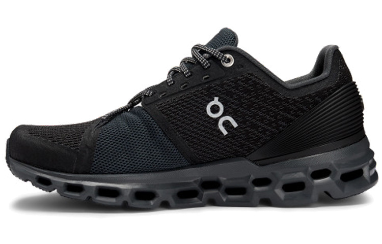 On Cloudstratus Running Shoes Women’s Low Top Black