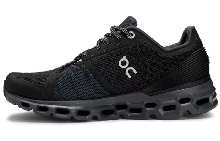 On Cloudstratus Running Shoes Women's Low-top Black