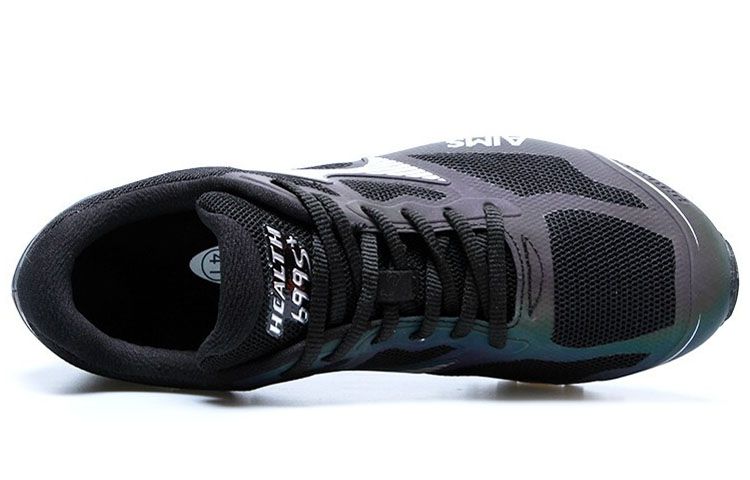HEALTH 699S+ Physical Fitness Test & Exam Racing Training Running Shoes Unisex Iridescent Black